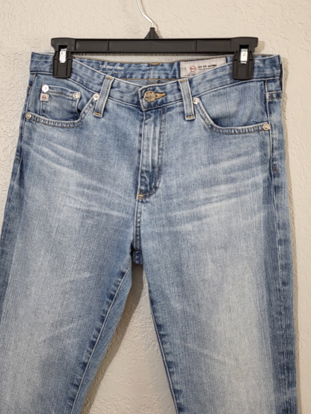 Ag Adriano Goldschmied The Jodi Crop High Rise Slim Flare Jeans Womens 26R - Picture 2 of 8